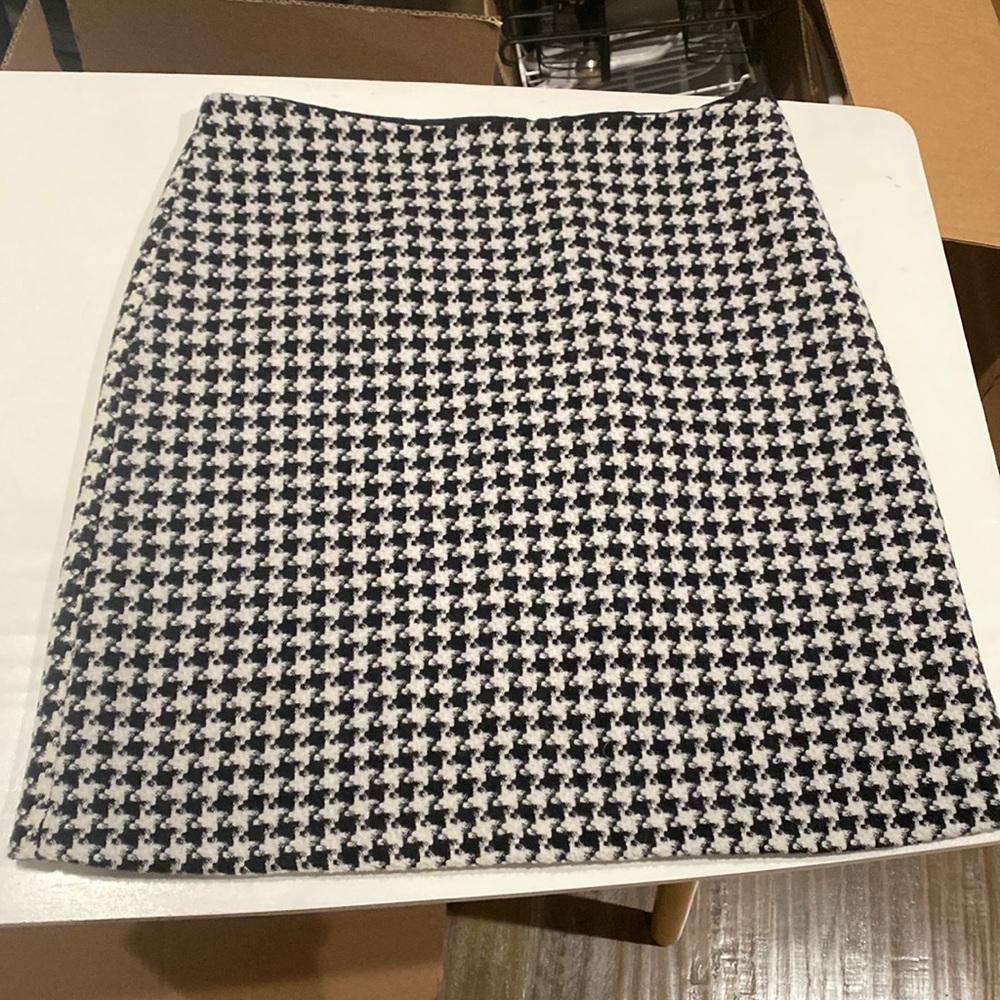 Wool blend A line mini skirt size 10